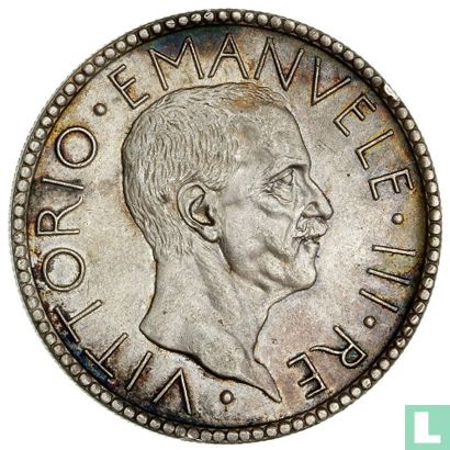 Italië 20 lire 1928 - Afbeelding 2