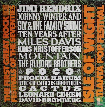 The First Great Rock Festivals Of The Seventies - Isle Of Wight / Atlanta Pop Festival - Bild 1
