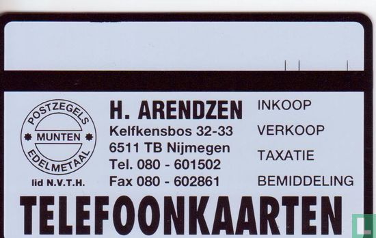 H. Arendzen Telefoonkaarten - Afbeelding 1