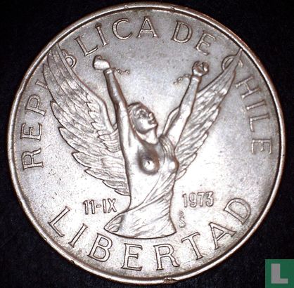 Chili 10 pesos 1980 - Afbeelding 2