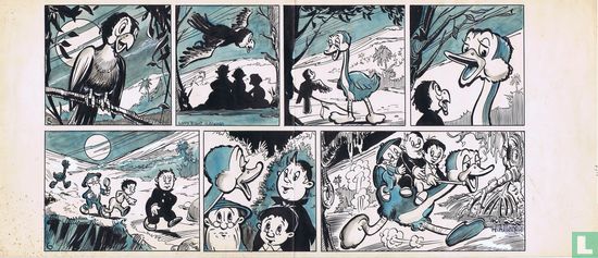Henk Ab-Tommy-two original strips-Strip 5 & 6 - Image 1