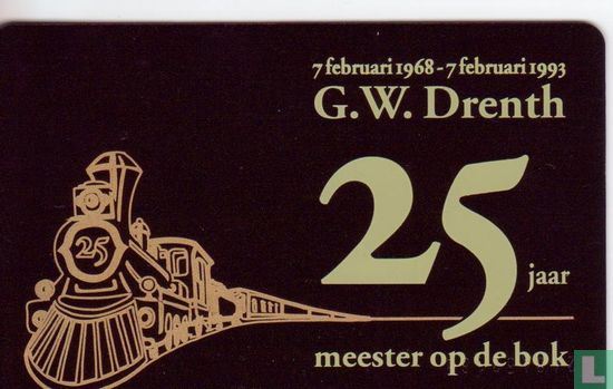 G.W. Drenth 25 jaar meester op de bok - Image 1