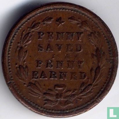 Verenigde Staten civil war token 1868 - Image 1