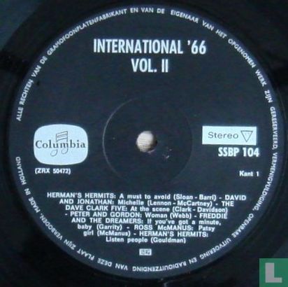 International '66 Vol II - Image 3