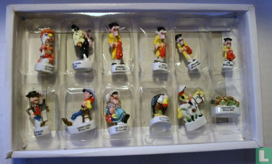 Lucky Luke porcelain miniature figurines - Image 1