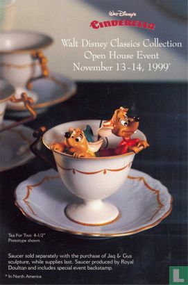 Walt Disney's Cinderella Walt Disney Classics Collection Open House Event November 13-14, 1999 - Afbeelding 1