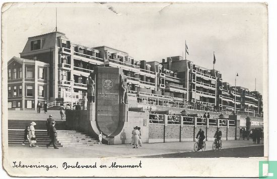 Scheveningen - Boulevard en Monument - Bild 1