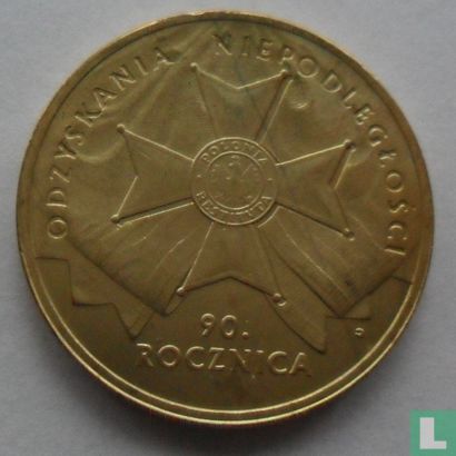 Poland 2 zlote 2008 "90th anniversary Regaining Independence" - Image 2