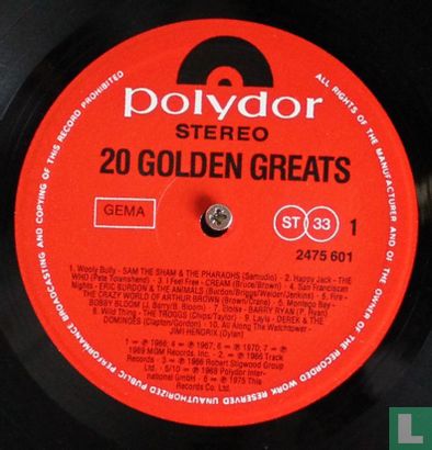 20 Golden Greats - Image 3