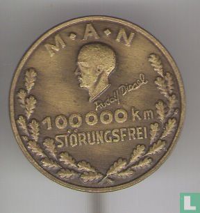 M.A.N.100.000 km störungsfrij Rudolf Diesel - Afbeelding 1