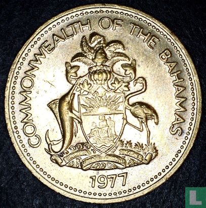 Bahamas 1 cent 1977 (without mintmark) - Image 1
