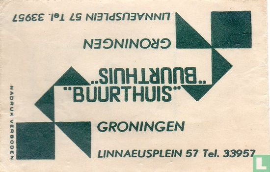 "Buurthuis" Groningen - Image 1