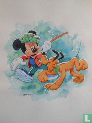 Mickey Mouse and Pluto - Image 1