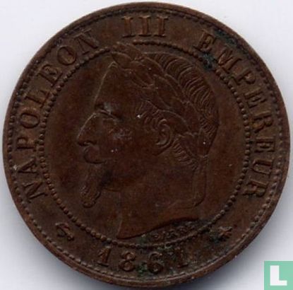 France 1 centime 1861 (A) - Image 1