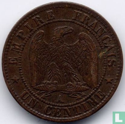 Frankrijk 1 centime 1861 (A)  - Afbeelding 2