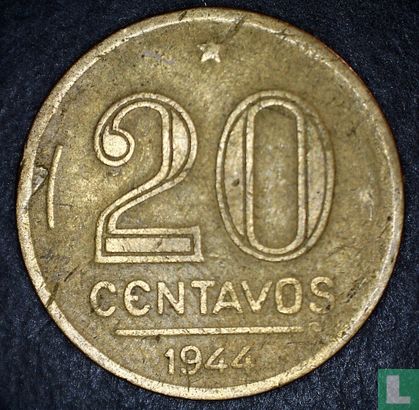 Brazilië 20 centavos 1944 - Afbeelding 1