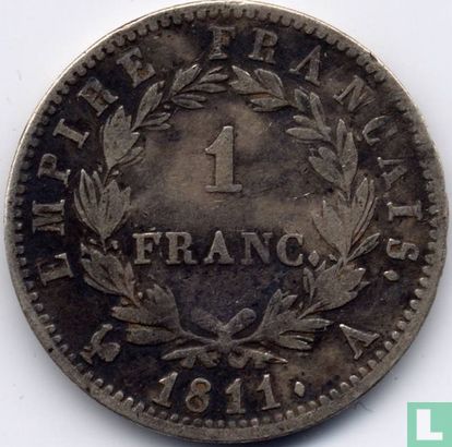 Frankrijk 1 franc 1811 (A) - Afbeelding 1