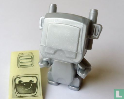 Robot mannetje (grijs) - Afbeelding 1