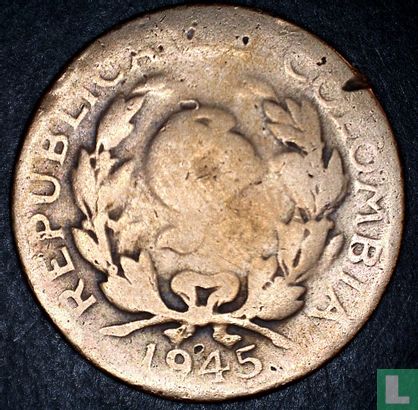 Colombia 5 centavos 1945 (zonder muntteken) - Afbeelding 1