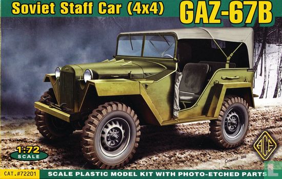 Sowjetische Personal Auto (4 x 4) GAZ-67