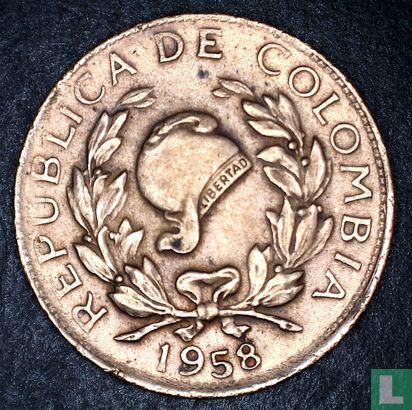 Colombia 1 centavo 1958 (type 1) - Afbeelding 1