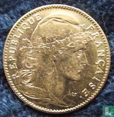 Frankrijk 10 francs 1906 - Afbeelding 2