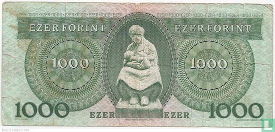Hongarije 1.000 Forint 1983 - Afbeelding 2