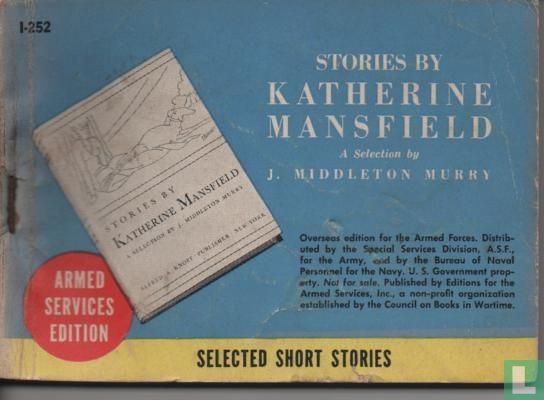 Selected short stories of Katherine Mansfield - Afbeelding 1
