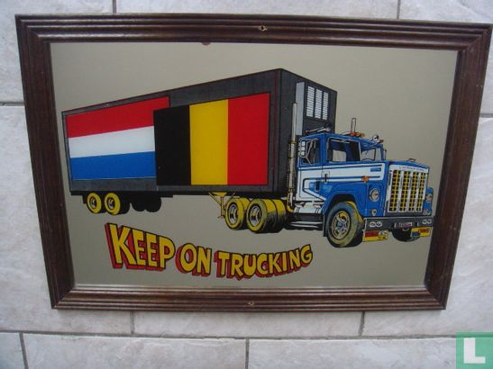 Truck reclame spiegel - Image 1