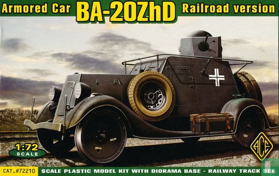 Panzerwagen BA-20ZhD Eisenbahn version