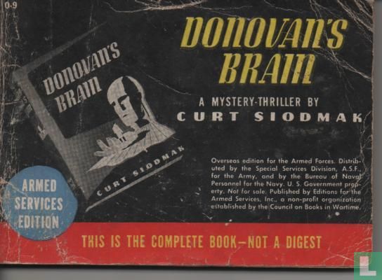 Donovan’s brain - Image 1