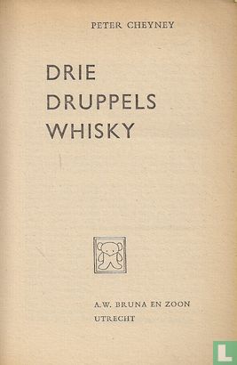Drie druppels whisky - Afbeelding 3