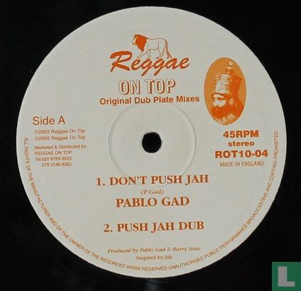 Don't Push Jah - Afbeelding 3