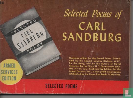 Selected poems of Carl Sandburg  - Afbeelding 1