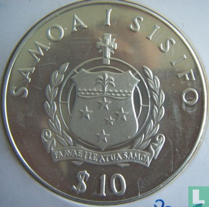 Samoa 10 tala 1979 (BE) "200th anniversary Death of Captain James Cook" - Image 2