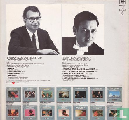 Brubeck Plays West Side Story – Previn Plays My Fair Lady - Afbeelding 2