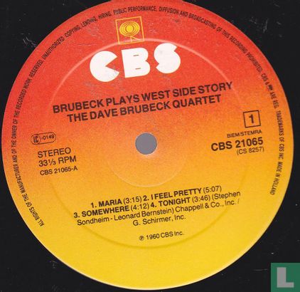 Brubeck Plays West Side Story – Previn Plays My Fair Lady - Image 3