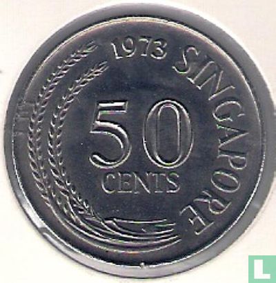Singapour 50 cents 1973 - Image 1