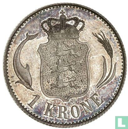 Denmark 1 krone 1875 - Image 2