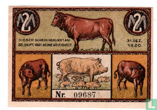 Süderbarup, Viehhandlung Johs. Vogt 1920 - Afbeelding 2