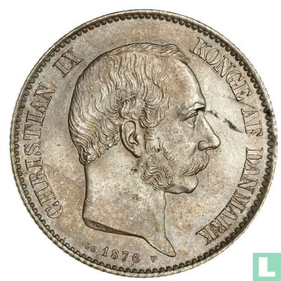 Denemarken 2 kroner 1876 - Afbeelding 1