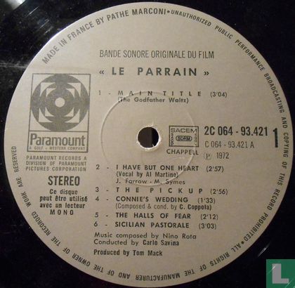 Le Parrain (The Godfather) - Afbeelding 3