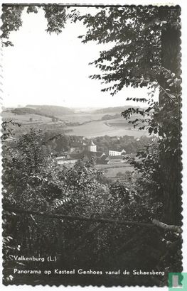 Panorama op Kasteel Genhoes vanaf de Schaesberg - Image 1