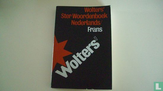 wolters' ster woordenboek nederlands frans - Image 1