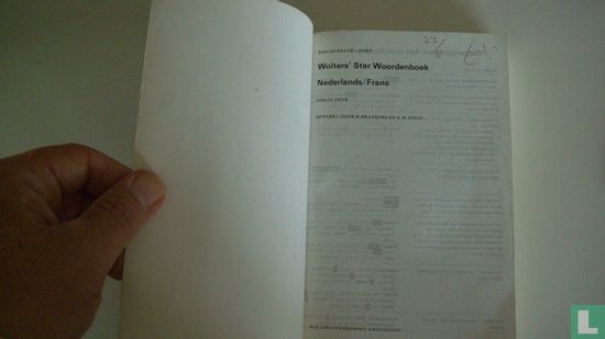wolters' ster woordenboek nederlands frans - Image 3