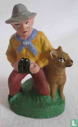 Trapper with dog - Image 1