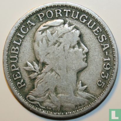 Portugal 50 centavos 1935 - Image 1