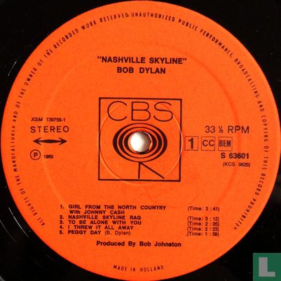 Nashville Skyline - Afbeelding 3