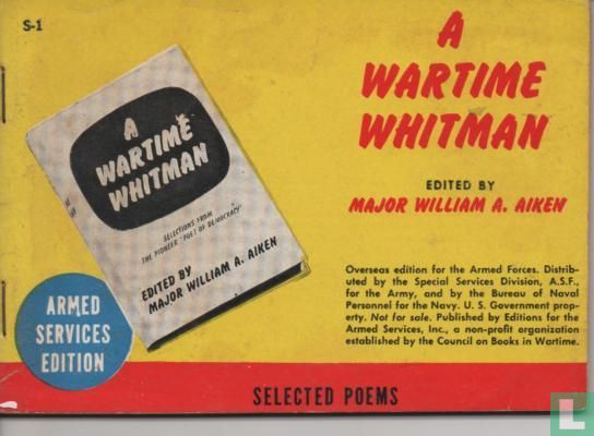 A Wartime Whitman - Image 1