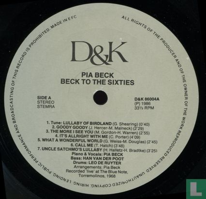 Beck to the sixties - Afbeelding 3